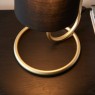 Klip Table Lamp Antique Brass & Black Klip Table Lamp Antique Brass & Black