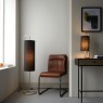 Klip Table Lamp Antique Brass & Black Klip Table Lamp Antique Brass & Black