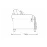 Gascoigne Beaconsfield 2.5 Seater Sofa- Scatter Back Gascoigne Beaconsfield 2.5 Seater Sofa- Scatter Back
