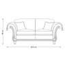 Gascoigne Beaconsfield 2.5 Seater Sofa- Scatter Back Gascoigne Beaconsfield 2.5 Seater Sofa- Scatter Back