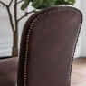 Gallery Direct Hinton Dining Chair, Leather Gallery Direct Hinton Dining Chair, Leather