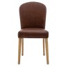 Gallery Direct Hinton Dining Chair, Leather
