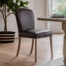 Gallery Direct Hinton Dining Chair, Leather Gallery Direct Hinton Dining Chair, Leather