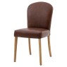 Gallery Direct Hinton Dining Chair, Leather Gallery Direct Hinton Dining Chair, Leather