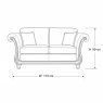 Gascoigne Beaconsfield Scatter Back 2 Seater Sofa Gascoigne Beaconsfield Scatter Back 2 Seater Sofa