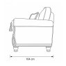 Gascoigne Beaconsfield Scatter Back Snuggler Chair Gascoigne Beaconsfield Scatter Back Snuggler Chair