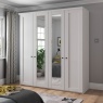 Wiemann Linate 200cm 4 Door 2 Mirror Wardrobe