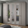 Wiemann Linate 250cm 5 Door 3 Mirror Wardrobe