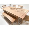 Eton Extending table 180-230cm Table, Wooden Bench, 2x Upholstered Chairs and 2x Wooden Rope Chairs Eton Extending table 180-230cm Table, Wooden Bench, 2x Upholstered Chairs and 2x Wooden Rope Chairs