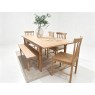 Eton Extending table 180-230cm Table, Wooden Bench, 2x Upholstered Chairs and 2x Wooden Rope Chairs Eton Extending table 180-230cm Table, Wooden Bench, 2x Upholstered Chairs and 2x Wooden Rope Chairs