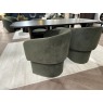 Arc 200x100cm Dining Table and 4x Holm Chairs in Moss Green Arc 200x100cm Dining Table and 4x Holm Chairs in Moss Green