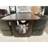 Arc 200x100cm Dining Table and 4x Holm Chairs in Moss Green Arc 200x100cm Dining Table and 4x Holm Chairs in Moss Green