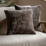Basketweave Chenille Chocolate Cushion 2 Pack Basketweave Chenille Chocolate Cushion 2 Pack