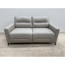 CLEARANCE OUTLET WAREHOUSE STOCK Kathleen 2 Seater Leather Sofabed