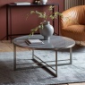 Necton Coffee Table, Silver Necton Coffee Table, Silver