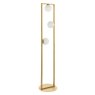 Teo Floor Lamp- Brushed Gold Teo Floor Lamp- Brushed Gold