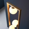 Teo Floor Lamp- Brushed Gold Teo Floor Lamp- Brushed Gold