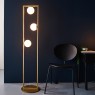 Teo Floor Lamp- Brushed Gold Teo Floor Lamp- Brushed Gold