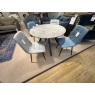 Zurich 110cm Round Dining Table & 4 Path Chairs Zurich 110cm Round Dining Table & 4 Path Chairs