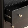 Acton Black 3 Drawer Chest Acton Black 3 Drawer Chest