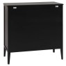 Acton Black 3 Drawer Chest Acton Black 3 Drawer Chest