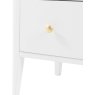 Acton White 3 Drawer Chest Acton White 3 Drawer Chest