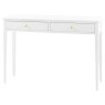Acton White 2 Drawer Console Acton White 2 Drawer Console