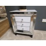 FLORENCE MIRRORED BEDSIDE TABLE X 1 FLORENCE MIRRORED BEDSIDE TABLE X 1