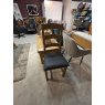 FAIRFAX DINING CHAIR WITH BROWN SEAT