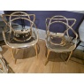 KARTELL PHILLIPE STARCK COPPER MASTER CHAIRS each KARTELL PHILLIPE STARCK COPPER MASTER CHAIRS each