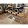 SET OF 4 KARTELL PHILIPPE STARCK COPPER MASTER CHAIRS SET OF 4 KARTELL PHILIPPE STARCK COPPER MASTER CHAIRS