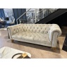 Somerset Midi Sofa in Fabric, Chesterfield Style Somerset Midi Sofa in Fabric, Chesterfield Style