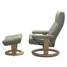 Stressless David Medium Classic Chair & Stool - Promo Stressless David Medium Classic Chair & Stool - Promo