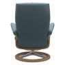 Stressless David Medium Signature Chair & Stool - Promo Stressless David Medium Signature Chair & Stool - Promo
