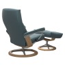 Stressless David Medium Signature Chair & Stool - Promo Stressless David Medium Signature Chair & Stool - Promo