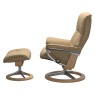 Stressless Mayfair Medium Signature Chair & Stool - Promo Stressless Mayfair Medium Signature Chair & Stool - Promo