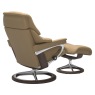 Stressless Reno Large Signature Chair & Stool - Promo Stressless Reno Large Signature Chair & Stool - Promo