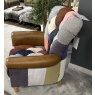 Vintage Sofa Company Gotham Wing Chair in Patchwork Vintage Sofa Company Gotham Wing Chair in Patchwork