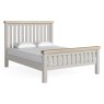 Harbour Stone Grey Slatted King Bed