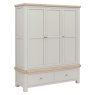 Harbour Stone Grey Triple Wardrobe