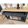 Eton 2 Drawer Console Meteor- Charcoal Grey Eton 2 Drawer Console Meteor- Charcoal Grey