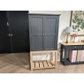 Eton 2 Door Cupboard Meteor - Charcoal Grey
