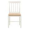 Gallery Direct Eton Dining Chair- White Gallery Direct Eton Dining Chair- White