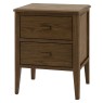 Camden Walnut 2 Drawer Bedside Camden Walnut 2 Drawer Bedside