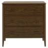 Camden Walnut 3 Drawer Chest