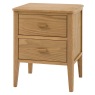 Camden Natural 2 Drawer Bedside Camden Natural 2 Drawer Bedside