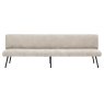 Barry Large Armless Bench with Steel Legs Barry Large Armless Bench with Steel Legs