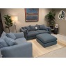 Lynton, Large Sofa (fibre), Cuddler Chair (foam) and Footstool Lynton, Large Sofa (fibre), Cuddler Chair (foam) and Footstool