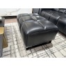 Viviana 3 Seater, Chair and Bench Stool in Black Leather Viviana 3 Seater, Chair and Bench Stool in Black Leather