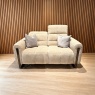 Viviana 2 seater Sofa with Power Recliners and Power Adjustable Headrests in Fabric